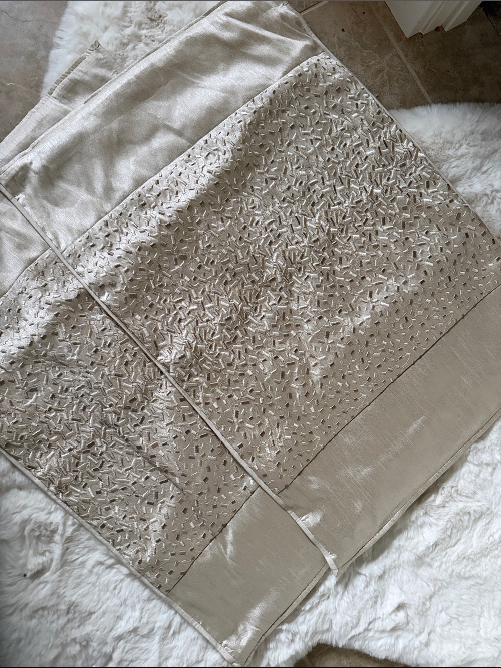 Set of Two Hotel Collection Standard Size Pillow Case